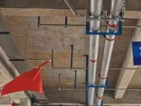 科尔沁左翼中管廊支架的安装方法